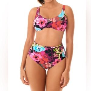 SKINNY DIPPERS
Good Vibes Bikini Top and Bottom‎ NWT